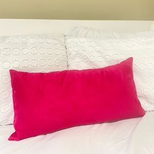 12x24 hot pink pillow cover